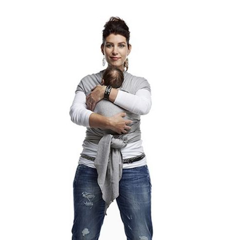 Image of Bykay Essential Jersey Baby Carrier (grey Melee)