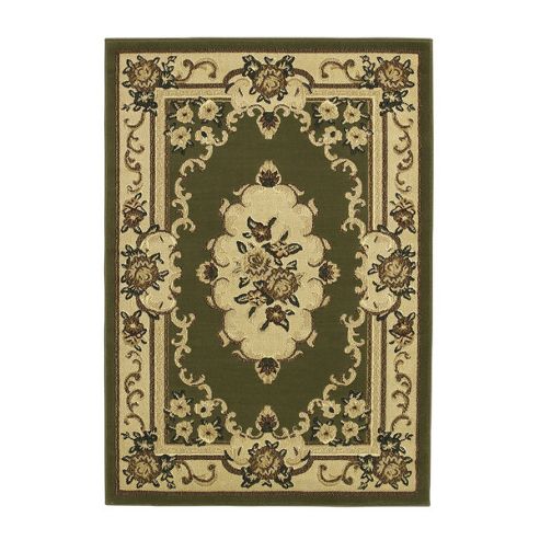 Image of Oriental Carpets & Rugs Marakesh Light Green Rug - 220cm L X 160cm W