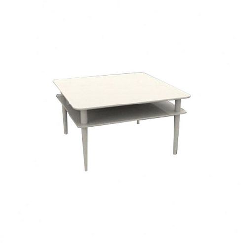 Image of Rge Kings Cross Square Coffee Table - Veneer Black