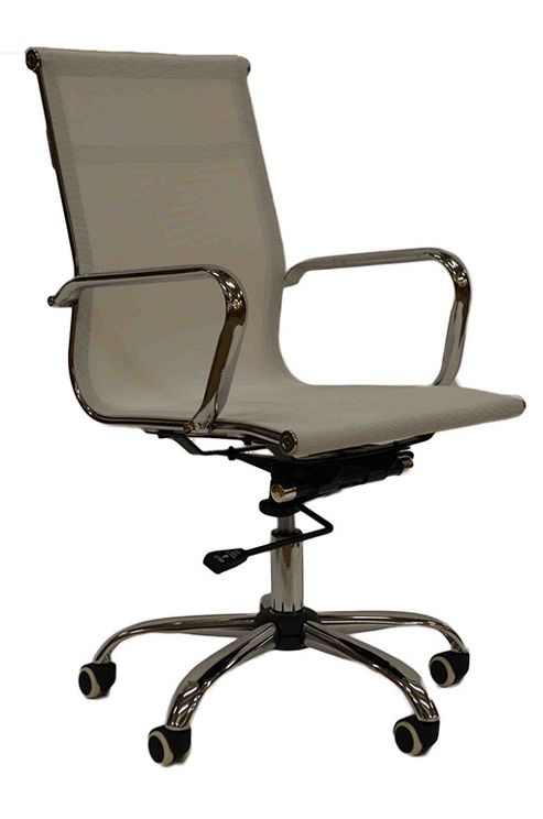Image of Eames Mesh Office Chair White
