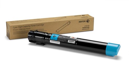 Image of Xerox High Capacity Toner Cartridge For Phaser 7500 - Cyan