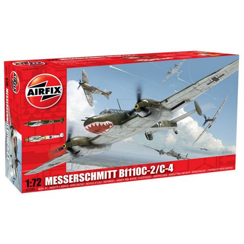 Image of Messerschmitt Bf110c-2/c-4 (a03080) 1:72