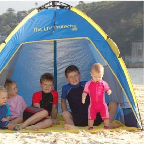 Image of Sunproof Uv Protector And Beach Shelter Large