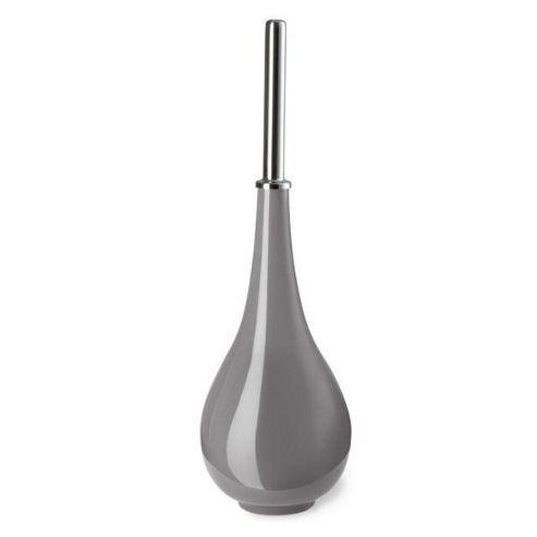 Image of Nicol Tropfen Toilet Brush Set - Graphite