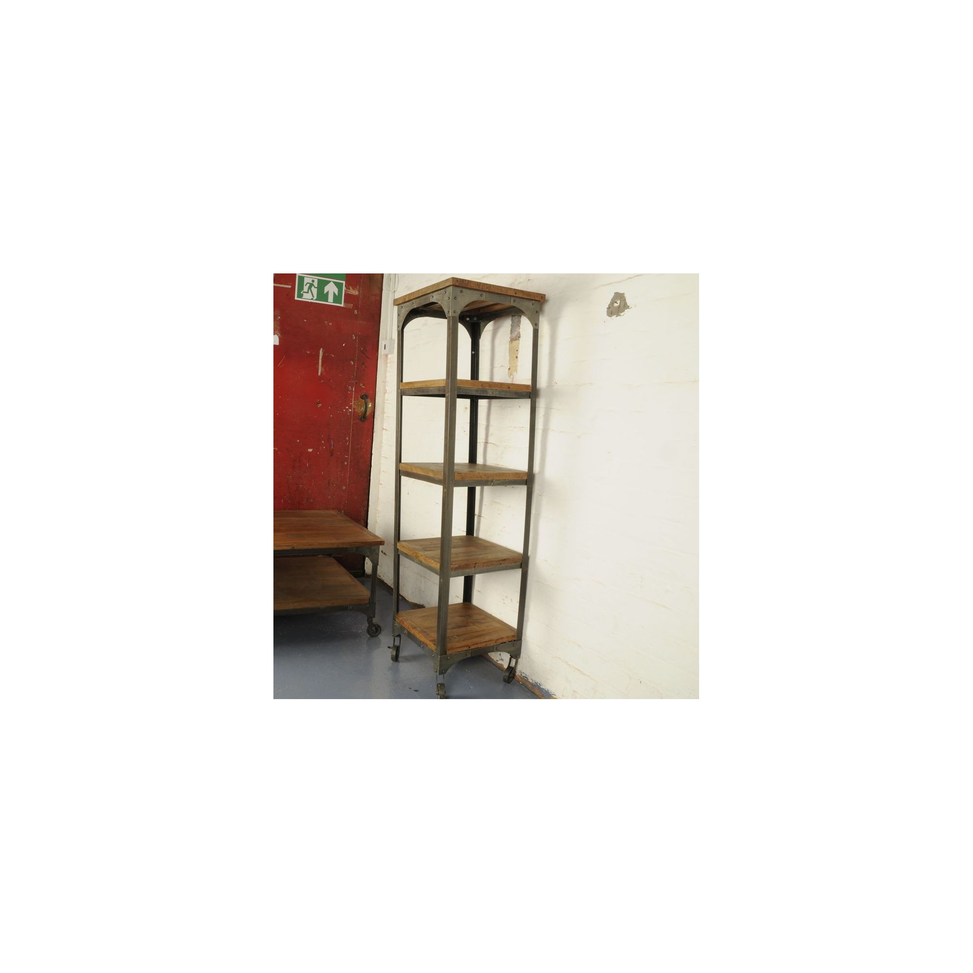 Oceans Apart Industrial Living Five Layer Corner Shelf at Tesco Direct