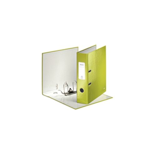 Image of Leitz Wow Lever Arch File 85mm Spine For 250 Sheets A4 Green Ref 10050064 [pack 10]