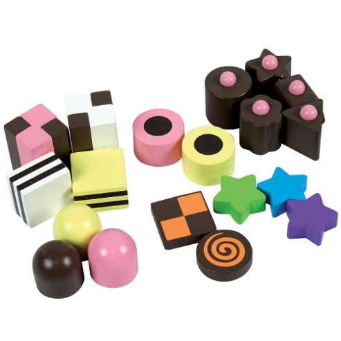 Image of Santoys St697 Wooden Play Food Liquorice Allsorts