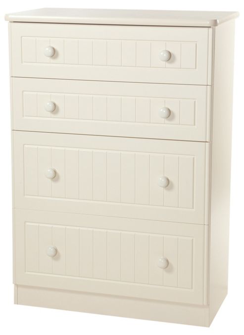 Image of Welcome Furniture Warwick 4 Drawer Deep Chest - Beech