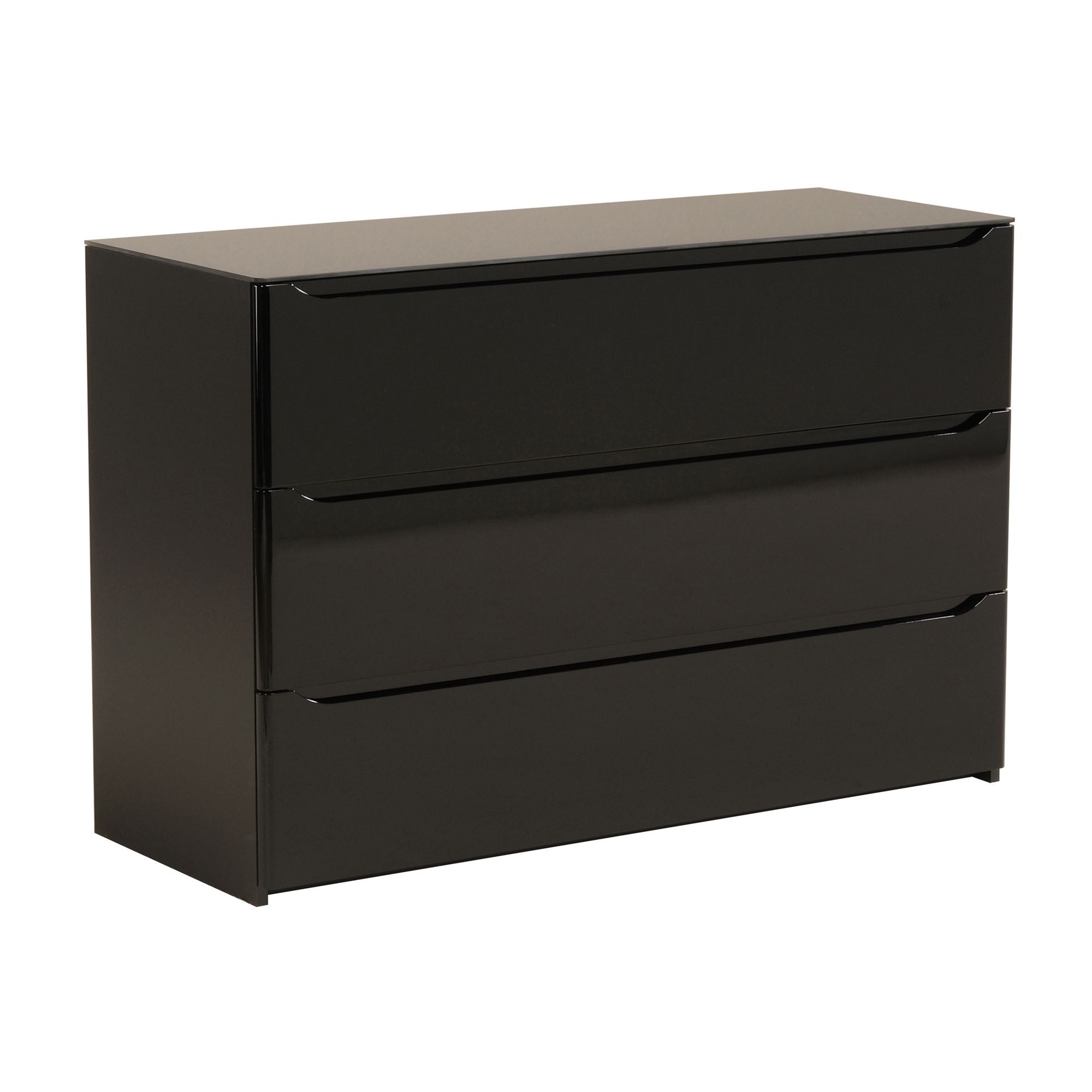 Parisot Ambyblack 3 Drawer Chest at Tesco Direct