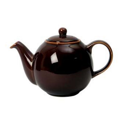 Image of London Pottery Globe Teapot, 4 Cup, Brown