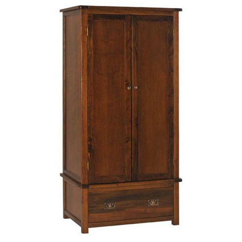 Image of Core Products Boston Bt221 Walnut 2 Door Wardrobe