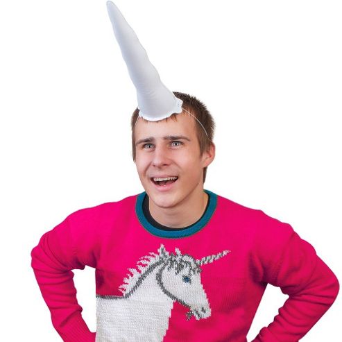 Image of Archie Mcphee Inflatable Unicorn Horn