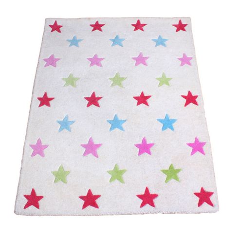 Image of Colourful Stars Children's Rug