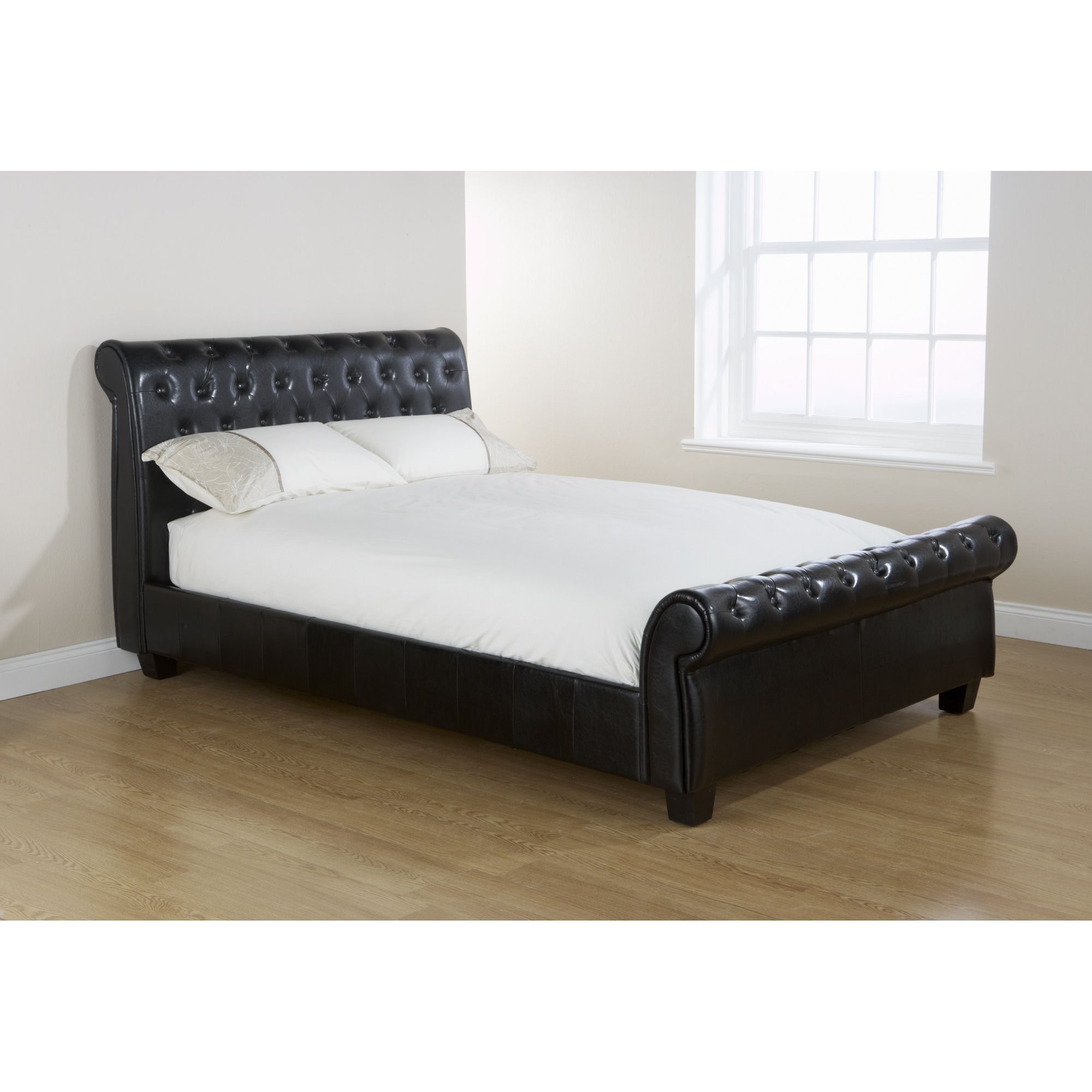 Elements Knightsbridge Button Bed - King at Tesco Direct