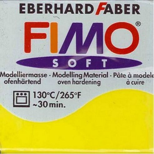 Image of Fimo Soft 56g Lemon