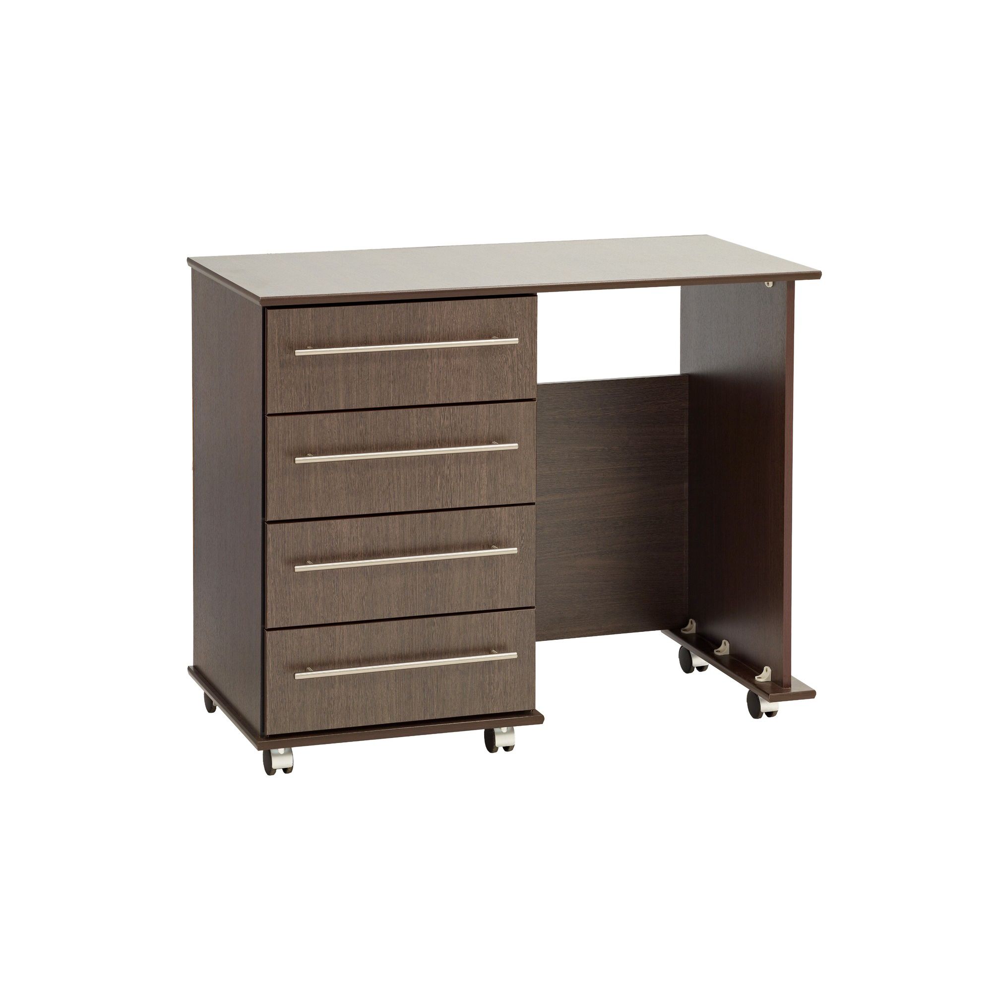 Ideal Furniture New York Single Dressing Table - Beech at Tesco Direct