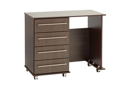 Image of Ideal Furniture New York Single Dressing Table - Beech