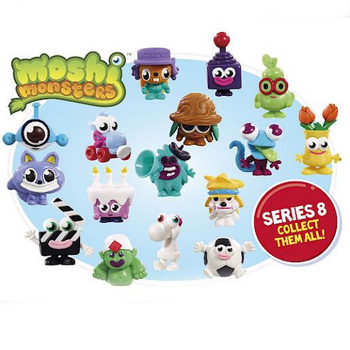 Image of Moshi Monsters Five Moshling Pack - Series 8