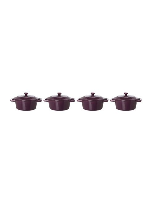 Image of Linea Maison Mini Coquettes Set Of 4, Purple
