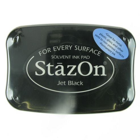 Image of Stazon Ink Pads Jet Black