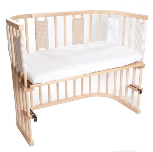 Image of Babybay Co-sleeping Cot Bed Natural