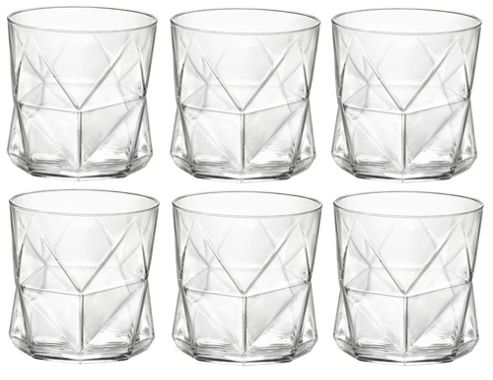 Image of Bormioli Rocco Cassiopea Tumblers Glasses - 330ml - 11.25oz - Set Of 6