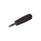 3.5mm Stereo Plug to 2.5mm Stereo Socket Adaptor