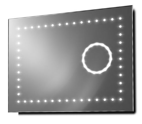 Image of Vision Ultra-slim 3x Magnification Bathroom Mirror With Demister & Sensor K100
