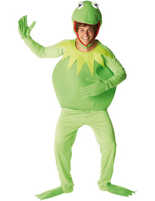 Image of The Muppets Kermit - Adult Costume Size: 38-42