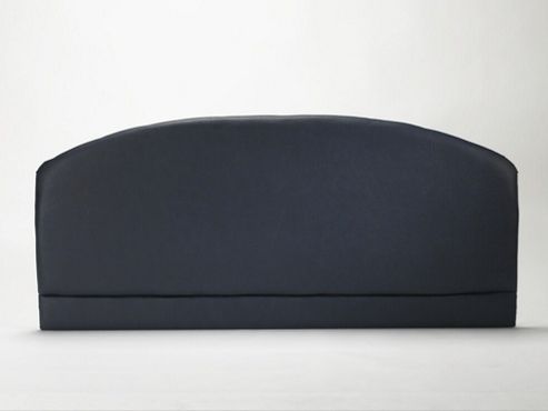 Image of Classic Quarters Coronet Upholstered Headboard - Black - Single (3')