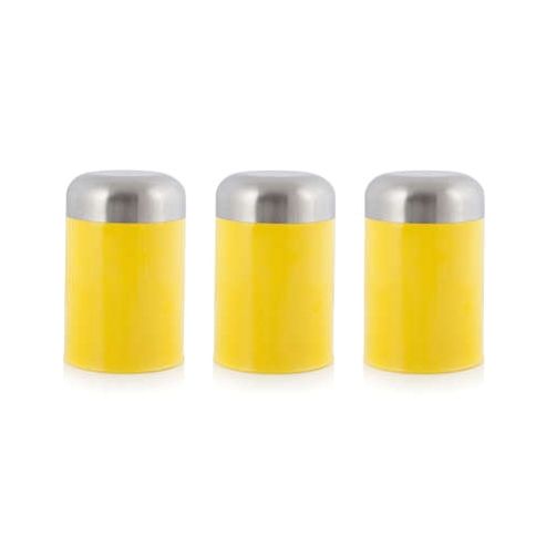 Image of Cook Incolour Set Of 3 Dome Canister - Yellow