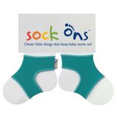 Sock Ons Brights Turquoise 0-6 month