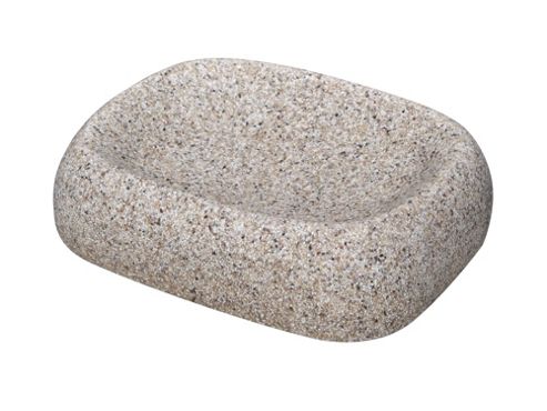 Image of Mainstream By Aqualona Soap Dish - Sandstone