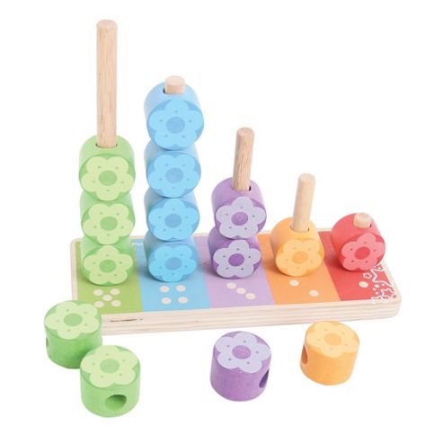 Image of Bigjigs Toys First Flower Stacker