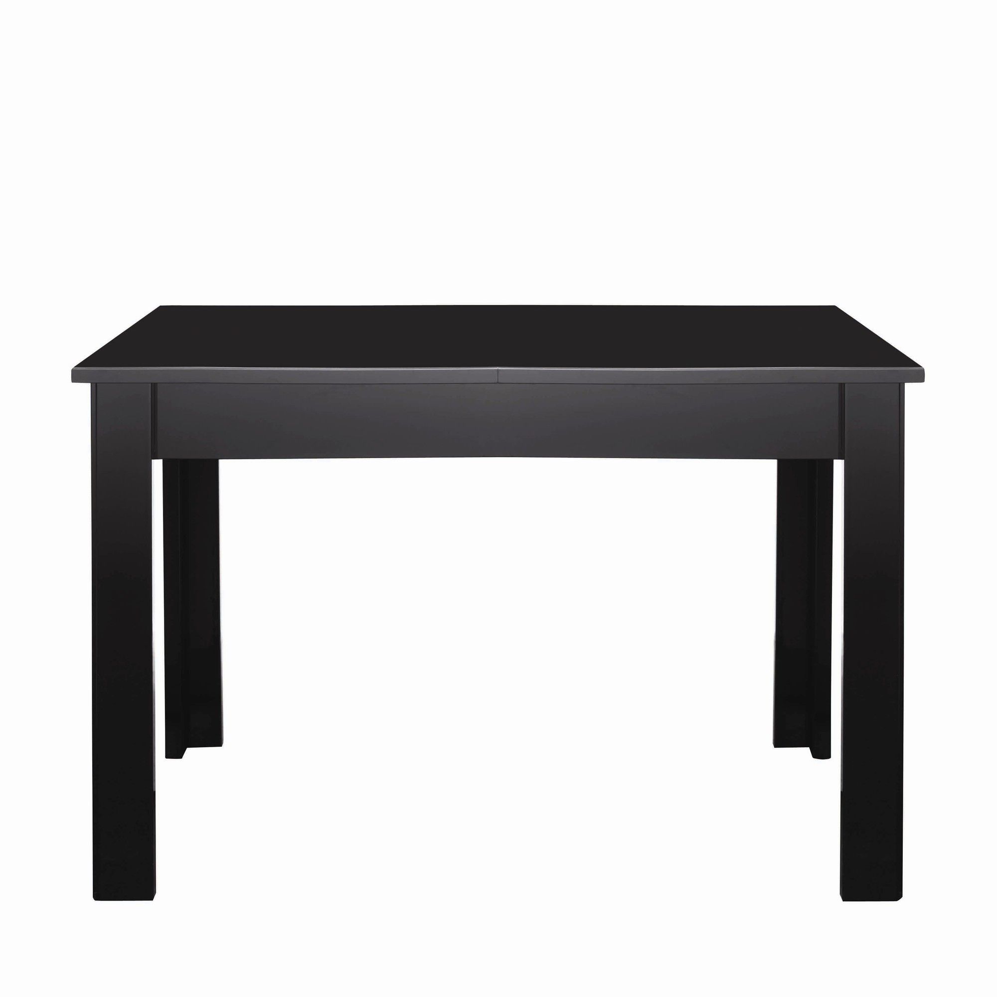 Caxton Manhattan Table with 6 Chairs in Black Gloss at Tesco Direct