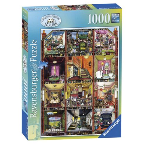 Image of Ravensburger Colin Thompson - Higgledy-piggledy House, 1000 Piece Puzzle