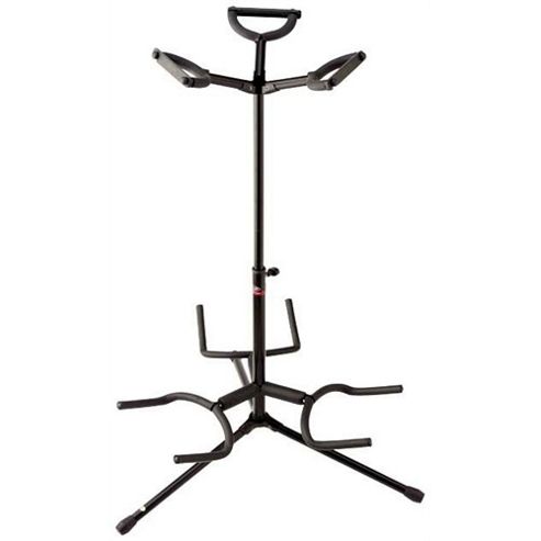 Image of Stagg Sg-a300bk Triple Guitar Stand - Black