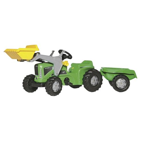 Image of Rolly Futura Tractor Trailer Frontloader Green