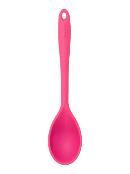 Image of Linea Silicone Solid Spoon Pink