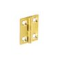 Securit S4201 Butt Hinges Brass 25mm