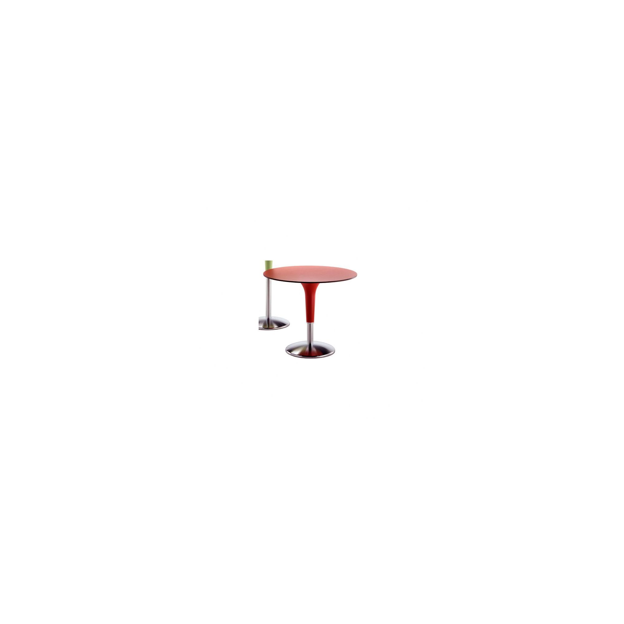 Rexite Zanziplano Round Coffee Table - 60cm x 105cm - Red at Tesco Direct