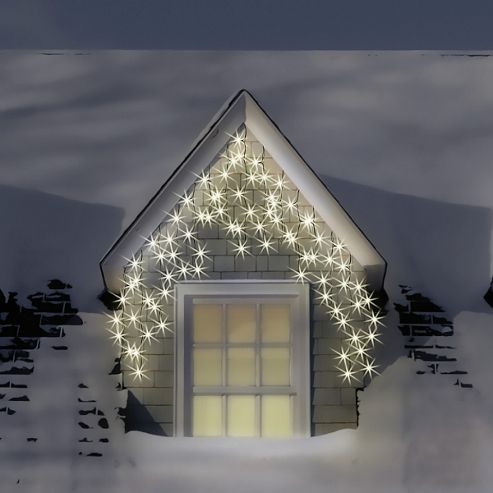 Image of Snowtime 180 Led Icicle Lights - Warm White