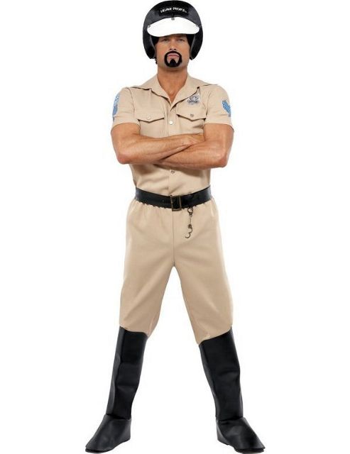 Image of Official Village People Motorcycle Cop Costume