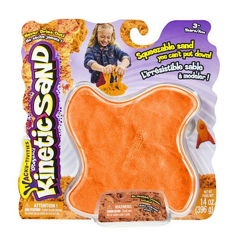 Image of Kinetic Sand Orange Neon Sand 396g