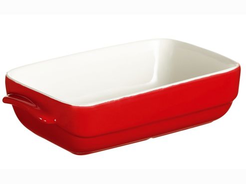 Image of Pyrex C307b 25 X 18 Cm Rectangular Roaster - Red