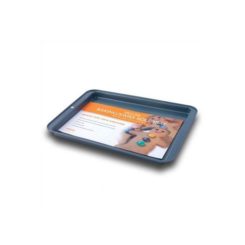Image of Faringdon Bakers Pride 27 X 21cm Non Stick Swiss Roll Baking Sheet