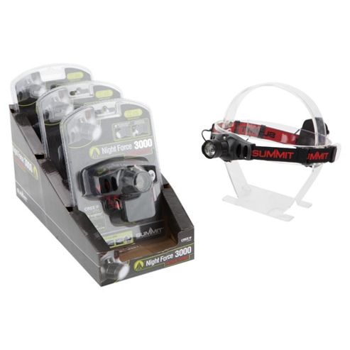 Image of Summit Night Force 3000 Cree Led Headlight Torch
