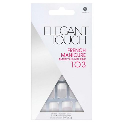 Image of Elegant Touch French, American Girl Pink (m) 103