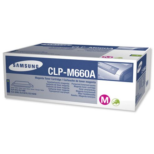Image of Samsung Clp-m660a Toner Cartridge - Magenta