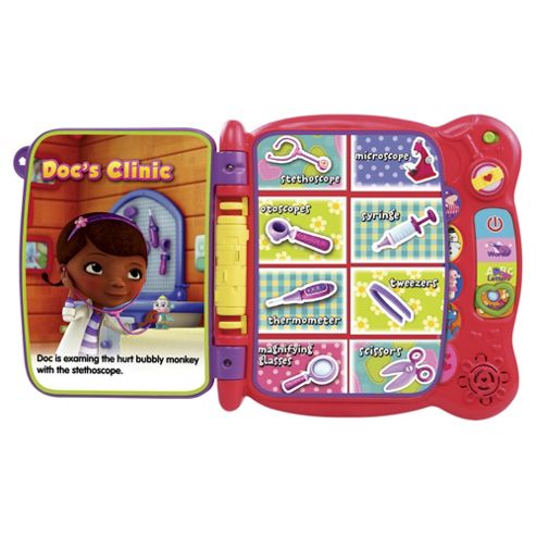 Image of Vtech Doc Mc Stuffins Touch And Teach Big Book Of Boos